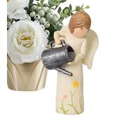 Genérico Garden Angel - Resin Decoration, Sculpted Hand-Painted Angel Figurine | For Garden Yard Patio Balcony Indoor Living Room Space Bedroom Decorations Accents Embellishments Study Inspiration