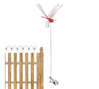 Genérico Garden Clips - Lawn Decoration | Decorative Garden Stakes for Backyard, Balcony, Flower, Bed, Gardeners, Lawn Yard Landscapers Patio Pole Fence, 31x14cm/12.2x5.51