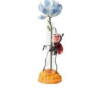 Genérico Garden Ornament Statue- 300g Ants Figurine with Hydroponics Container,Metal Ants Lawn Statues | for Yard Flower Beds Terrace Balcony Children's Rooms Desktops Kindergartens