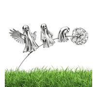 Genérico Garden Planting Pole-Halloween Metal Outdoor Ghost Stake For Lawn