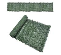 Genérico Garden Screenings - Artificial Ivy Screening |Expanding Trellis, Faux Hedge - Universal UV Fade Resistant Privacy Screen For Home, Balcony,Durable Landscaping Roll,