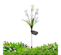 Genérico Garden Solar Lights - Jellyfish Design Waterproof Pathway Lighting, 9.5x29.2inches Outdoor Solar Garden Stake Light, Decorative LED Lawn Lights for Yard, Patio, Porch, Fence, Deck, Backyard