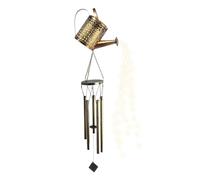 Genérico Garden Solar Lights - Solar Watering Can Garden Lights,Retro Kettle Shape Iron Decor With Chime For Yard Outside Patio Path Walkway Lawn Christmas House Backyard Porch Sidewalk Flowers