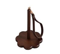 Generico Garnspinner - Portalambres portátil de Madera para Ganchillo | Garnspinner, Organizador de Balas de con Pulsera de Piel, para Tejer