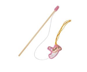 Genérico Gato con plumeros con borlas para Gatitos Divertidos, Interactivo para Gatos, Pasatiempos, antiaburrimiento, Ejercicio de estimulación e Instinto de Caza