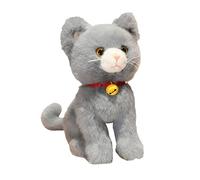 Genérico Gato de Peluche - Almohada de Peluche Suave de 27 cm - de Peluche | Regalo para niño Adulto niña niño Enamorado cumpleaños sofá Dormitorio Coche