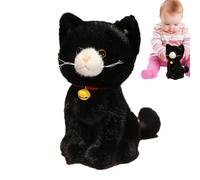 Genérico gato de peluche | Almohada de peluche suave de 27 cm, ideal como regalo para mujeres, niñas, niños y adultos