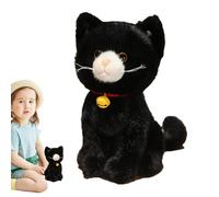 Genérico gato de peluche - Almohada de peluche suave de 27 cm, juguete de peluche de gato, regalo de cumpleaños, San Valentín, para mujer, sofá cama, hogar, oficina, coche
