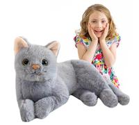 Generico Gato de peluche, gato de peluche, 12 pulgadas muñeca suave almohada decoración regalos de Festival