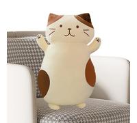 Generico Gato de peluche - Muñeca suave de peluche,Muñecas Confortantes - Para niños adultos Coleccionistas Dormitorio Habitación De Niños Coche Sofá Cama Juego Nanna Cumpleaños