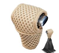 Genérico Gear Shift Knob Cover - Car Gear Shift Cover | Non-Slip Car Gears Suit | Mesh Cars GearShift Côver | GearShift Côver for Women | Silk CarsGears Auto Handbrake Sleeve Côvers