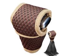 Genérico Gear Shift Knob Cover - Car Gear Shift Cover | Non-Slip Car Gears Suit | Mesh Cars GearShift Côver | GearShift Côver for Women | Silk CarsGears Auto Handbrake Sleeve Côvers