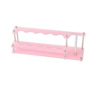 Genérico Gear Stands, Transparent Casting Rail, Marine Equipment Mount, Polished Edge Finish, Tool Showcase, Professional Sporting Utility, Twin Pack for Travel Camping