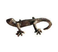 Genérico Gecko Plant Climber - Resin Lizard Hugger for Decorating | 4.3-Inch Sculpture with Hanging Hooks, Flower Pot Figurine Changers for Patios, Fence Accents, Yard Animal Accessories Home Gardens