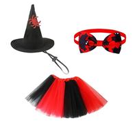 Genérico Geese Halloween Outfits, Animal Costume with Skirt and Hat, Outdoor Holiday Clothes Perfect for 23 Inches Porch Gooses Statue, Funny Party Decoration for Yard or Garden, 1 Piece