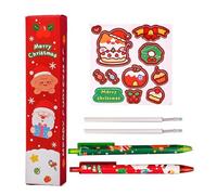 Genérico Gel Pens - Retractable 0.7mm Smooth Ink, Multicolour Writing Set, Party Favor Stationery, Christmas Holiday Supplies Fun Gift Pack | for Classroom Office Home Student Boys Girls Kids