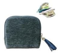 Genérico Gettoreach Travel Jewelry Case, Five Compartments with Additional Space on Both Sides for Bracelets, Rings, Bangles, Carrings, Travel Jewelry Organizer Safeguards Jewelry from Scratches (E)