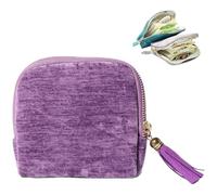 Genérico Gettoreach Travel Jewelry Case, Five Compartments with Additional Space on Both Sides for Bracelets, Rings, Bangles, Carrings, Travel Jewelry Organizer Safeguards Jewelry from Scratches (B)