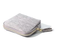 Genérico Gettoreach Travel Jewelry Case, Portable Foldable Mini Jewelry Travel Bag With Tassel Zipper Design, 2026 New Travel Jewelry Case, For Travels And Daily Use (Gray)