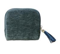 Genérico Gettoreach Travel Jewelry Case, Portable Foldable Mini Jewelry Travel Bag With Tassel Zipper Design, 2026 New Travel Jewelry Case, For Travels And Daily Use (Navy Blue)