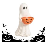 Genérico Ghost Candy Bowl - Pumpkin Waterproof Resin Holder Bowl