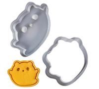 Generico Ghost Cat Cookie Molds - Cute Ghost Cat Cookie Molds | Halloween Cât Fondant Cutter Set | Cute Ghôst CatsCookîe Baking Tools, Cats Embossing Moulds for Beginner Baking