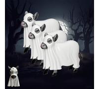 Genérico Ghost Cow - /Decor, Decorative Prop, Halloween Cow Decorations Outdoor Sculpture Statue，Mental Ghost Decoration (3PCS)