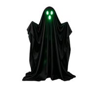 Genérico Ghost Decor - 39 Inch Light Up Black Halloween Ghost Decoration
