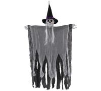 Genérico Ghost Decor - Flying Ghost Skull Halloween Decoration