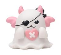Genérico Ghost Figurine, Small Halloween Resin Sculpture, Cute Ornament for Bedroom, Living Room, Display Shelf, Cabinet, Nightstand, Tabletop, Home Party Decoration, 2.17-2.64 Inches