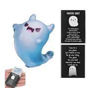 Genérico Ghost Halloween | Luminous Resin Figures Small Ghost Decor,Party Favors, Holiday Atmosphere Props for Bedroom Desks Windowsills Fireplace Living Room Festival