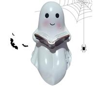 Genérico Ghost Night Light, Halloween Ghost Lights, LED Reading Book Design, Bedside Lamp for Room Mantle Kitchen Home Fireplace Farmhouse Holiday Bedroom Desk and House Decor Use