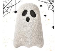 Generico Ghost Pillow Set - 2 Pack Plush Halloween Decor, Soft Cushion