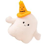 Generico Ghost Plush - Ghost Plush Toy - Halloween - Spooky Pímbol de fantasma relleno | de poliéster suave de aproximadamente 28-30 cm con costuras finas decoraciones no de crisis para de