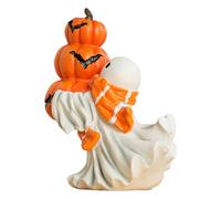 Genérico Ghost Statue, Halloween Decoration, Handcrafted Detail Resin Indoor Accent Outdoor Decor Collectible Piece Versatile Display, Scene Prop for Mantel Fireplace Desk Windowsill Shelf Porch