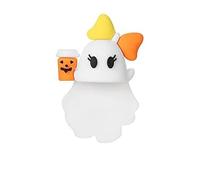Genérico Ghostees Mystery Phone Buddy, Halloween Cute-Ghost Phones Charm Cute Cling Decoration, Stick-On Halloween Ghost & Pumpkin Phone Topper For All phones (d)