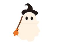 Genérico Ghostees Mystery Phone Buddy, Halloween Cute-Ghost Phones Charm Cute Cling Decoration, Stick-On Halloween Ghost & Pumpkin Phone Topper For All phones (B)