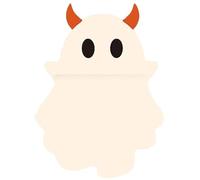 Genérico Ghostees Mystery Phone Buddy, Stick-On Halloween Ghost & Pumpkin Telephone Topper, Peel-and-Stick Design Figurine, Fun Desk Accessory, For All Phones (C)