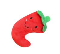Genérico Giant Carrot Dog Toy, Bite Resistant Chili Shaped Toy, Dog Squeaky Chew Feature, Pet with Fun Vibrant Design, Play Accessory with Engaging Style, for Small Breed Indoor Outdoor Home Park