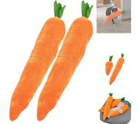 Genérico Giant Carrot Dog Toy, Calming Carrot Dogs Toy,29.5in Plush Carrot Interactive Calming Dogs Toys, Dog Chew Toys (Big*2pcs)