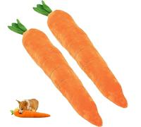 Genérico Giant Carrot Dog Toy, The Mellow Dog Calming Carrot, Calming Carrot Pet Toy, Interactive Toys for Small, Medium, Large Dogs (2pcs)