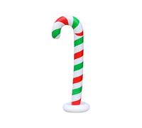 Genérico Giant Christmas Balls - 57Inch Ornament Props, Large Candy Stick Inflatable, For Home, Lawn, Holiday, Indoor, Party, Favors, Outdoor, Indoor, Yard, Lawn, Pool, Parade, Favors, Photoshoot