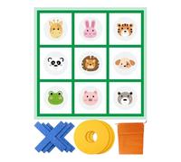 Genérico Giant Game Outdoor - Jeu de Palets Géant en Plein Air | Jeu de Famille Portable Avec Sac de Rangement | Activités Conviviales pour Jardin Pique-Nique Camping Voyage