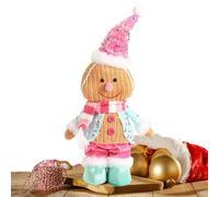 Genérico Gingerbread Man Plush - Christmas Stuffed Toy, Soft Huggable Doll, Holiday for Home Decoration, Cute Character | Adorable Design with Fabric Kids Teens Family Boys Girls Children