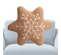 Genérico Gingerbread Plush Christmas Pillow - Cute Soft Decorative Cushion Holiday Throw Pillow for Bed Couch Sofa Baby Room Indoor Home and Thanksgiving Decor