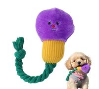 Genérico Giocattoli Da Masticare per Cani | 28x8 Cm Giocattolo con Corda per La Dentizione Cigolante per Cani | Bambola Di Peluche Da Masticare per Animali Domestici | per L'allenamento A Casa,