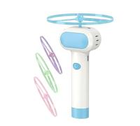 Genérico Giocattoli per Gatti Ricaricabiper Gatti con Disco Lanciabile | Disco Interattivo con 4 Eliche Luminose per Il Recupero | Gioco Di Caccia E Cuccioli Interni Ed Esterni, Giardino, Balcone