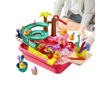 Genérico Giocattolo con Acqua Corrente | Lavastoviglie Giocattolo Elettrica - Lavello Da Cucina Giocattoloo | per Estate Interno Giardino Spiaggia Giochi Bambini