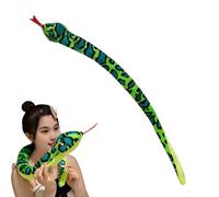 Genérico Giocattolo serpente in crescita, Peluche serpente,Bambola di Peluche con Luce | x3,15 Poldi Scherzo Parodia, Peluches morbido, bambola realistica che attira l'attenzione per la decorazione d