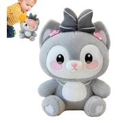 Genérico Giochi di animale, giocattoli da Peluche per Gatti | Cuscino di Peluche per cartoni animati per Bambini | Bambini morbidi cuscino ripieni, giocattoli animali portatili per divano, divano